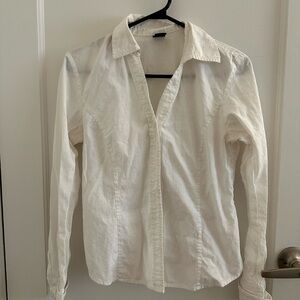 Vintage Gap Cotton Embroidered Button Down Shirt